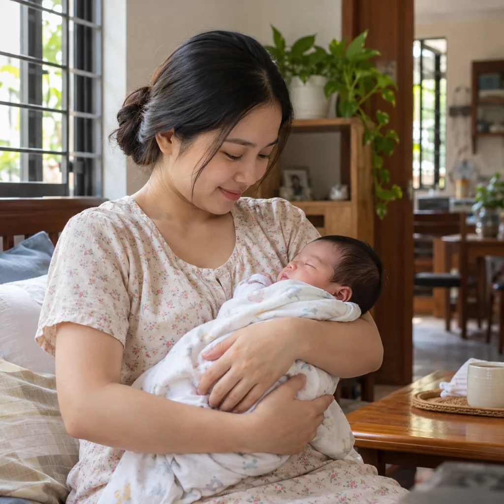 Con sinh ra sau ly hôn có phải là con chung của vợ chồng?