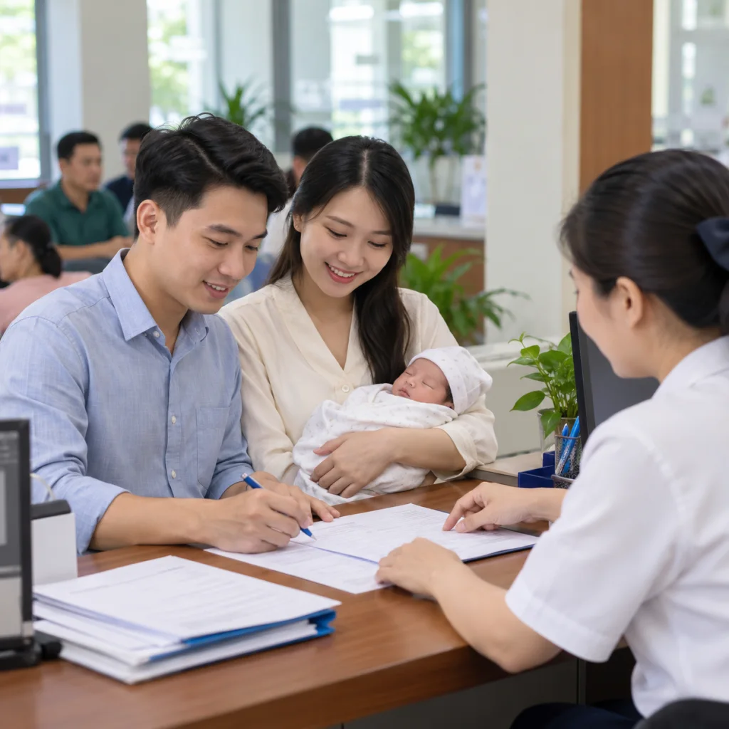 Đăng ký giấy khai sinh: Thủ tục đăng ký giấy khai sinh cho con mới nhất