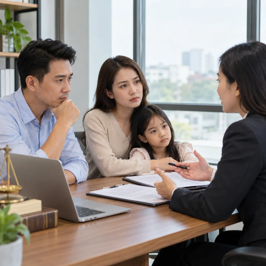 Giải quyết vấn đề ly hôn và quyền nuôi con: dịch vụ tư vấn từ văn phòng luật sư