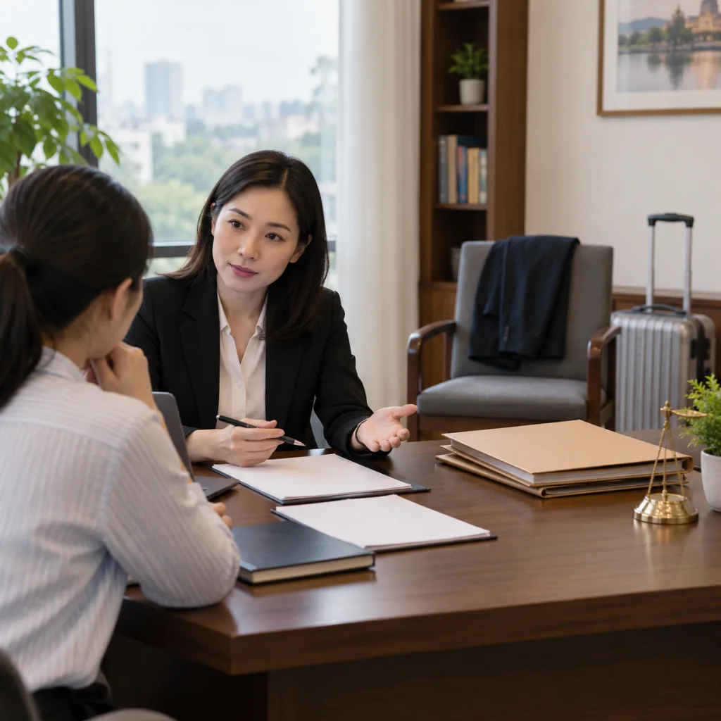 Ly hôn với người nước ngoài nhưng đã mất liên lạc