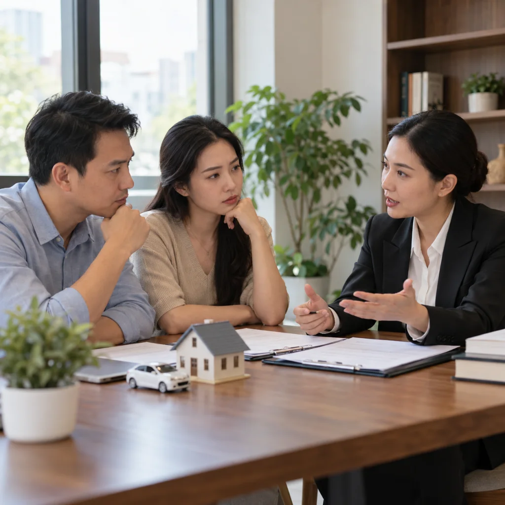 Nguyên tắc giải quyết tài sản của vợ chồng khi ly hôn