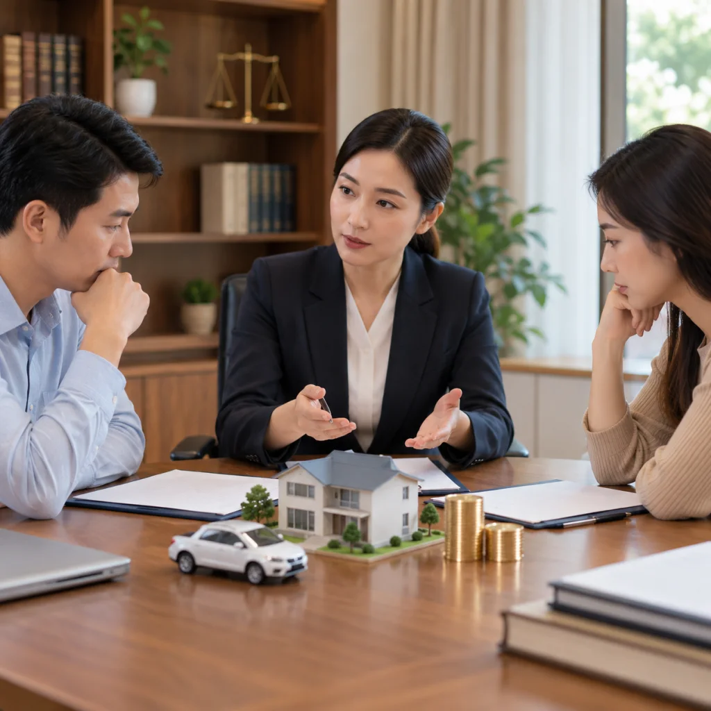 Nguyên tắc giải quyết tài sản của vợ chồng khi ly hôn
