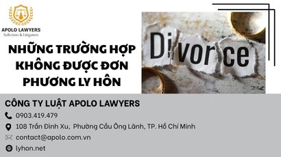 Những trường hợp không được đơn phương ly hôn