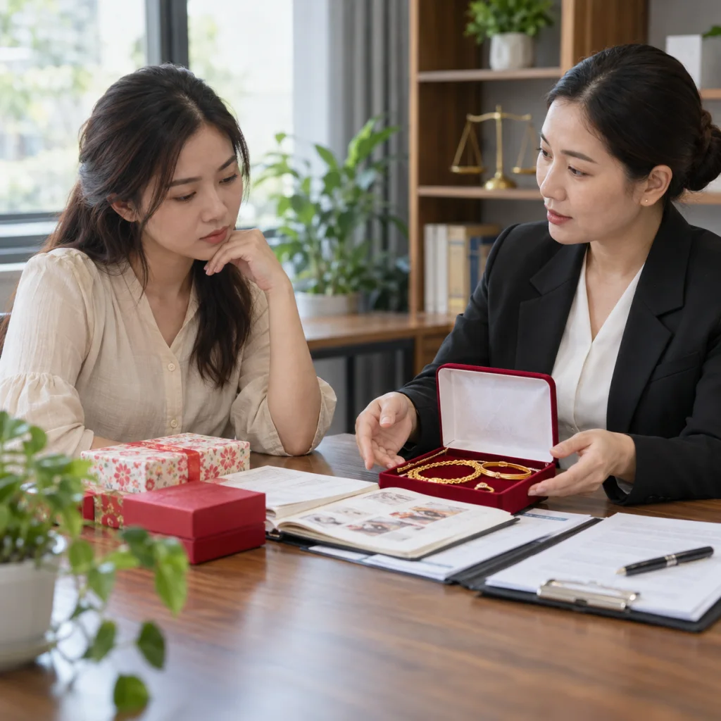 Sau khi ly hôn vàng cưới, của hồi môn có phải chia hay không?