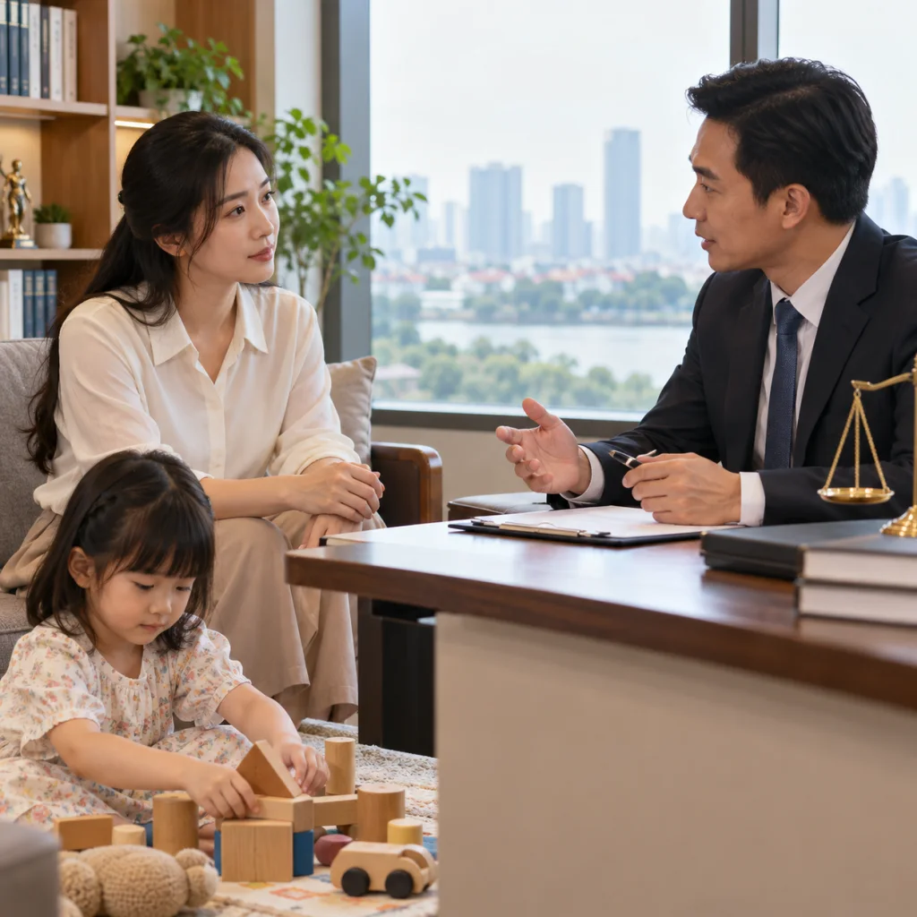 Tranh chấp quyền nuôi con khi ly hôn có yếu tố nước ngoài
