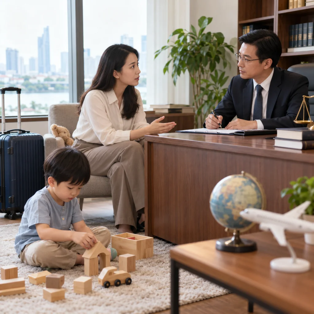 Tranh chấp quyền nuôi con xuyên biên giới: Làm sao để ngăn đối phương mang con ra nước ngoài trái phép?