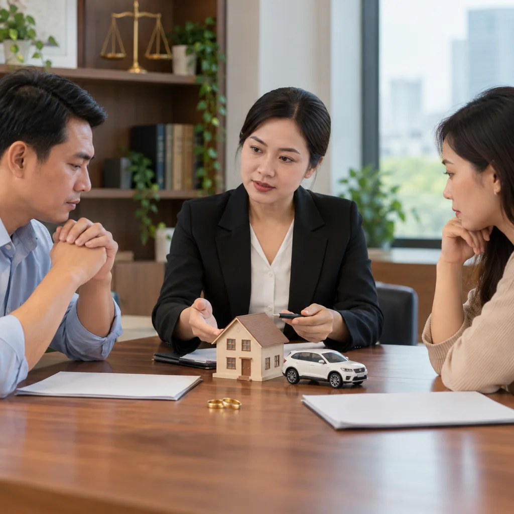 Tranh chấp tài sản chung khi ly hôn