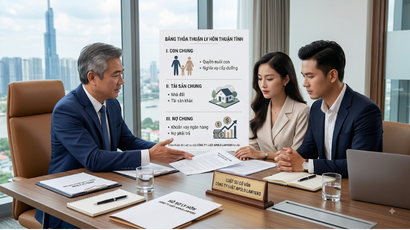 Thỏa thuận về con và tài sản