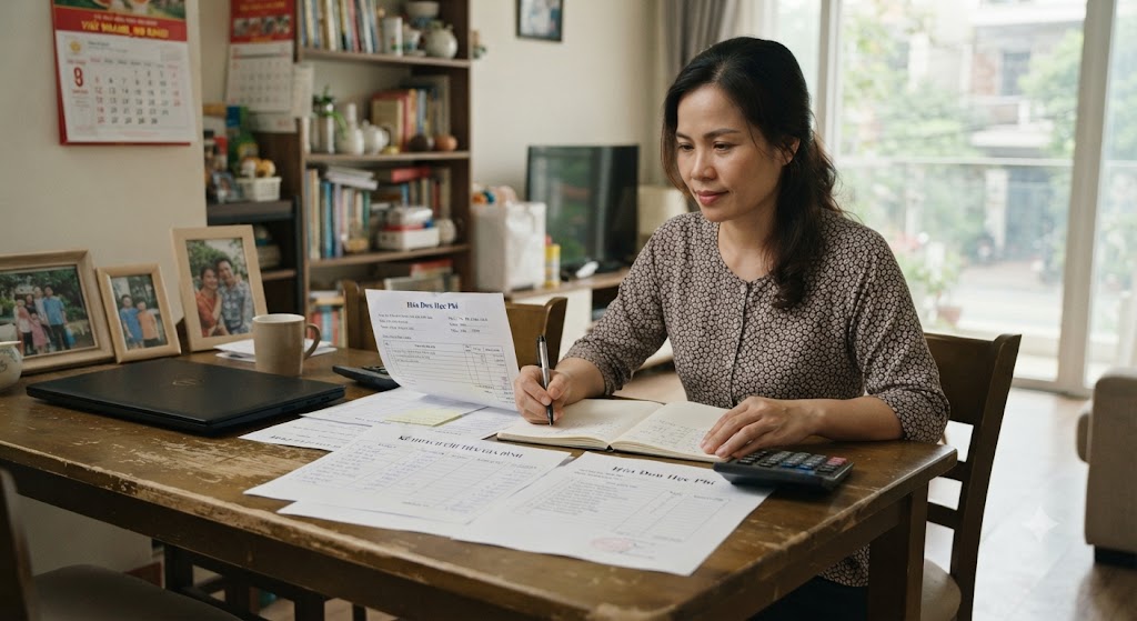 Phụ huynh chuẩn bị điều kiện kinh tế ổn định để chăm sóc con