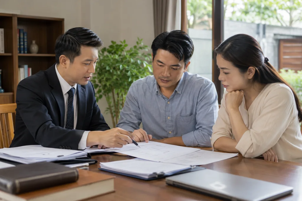 Trao đổi và chuẩn bị thông tin về các loại tài sản chung và tài sản riêng của vợ chồng bao gồm những gì?