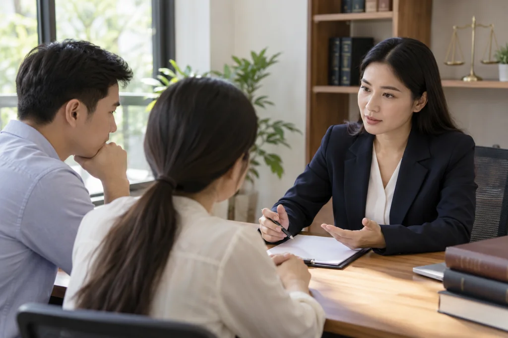 Minh họa việc chuẩn bị và tư vấn: Các trường hợp không được phép ly hôn