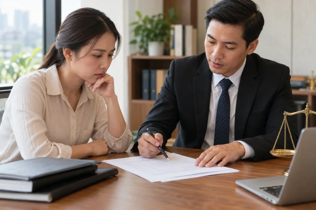 Trao đổi và chuẩn bị thông tin về chi phí khi ly hôn