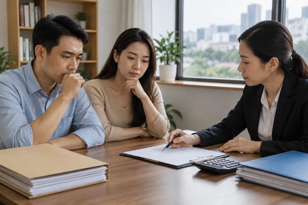 Tài liệu liên quan đến chi phí khi ly hôn