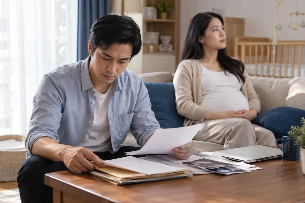 Minh họa tình huống liên quan: Chồng có được ly hôn khi vợ đang mang thai không