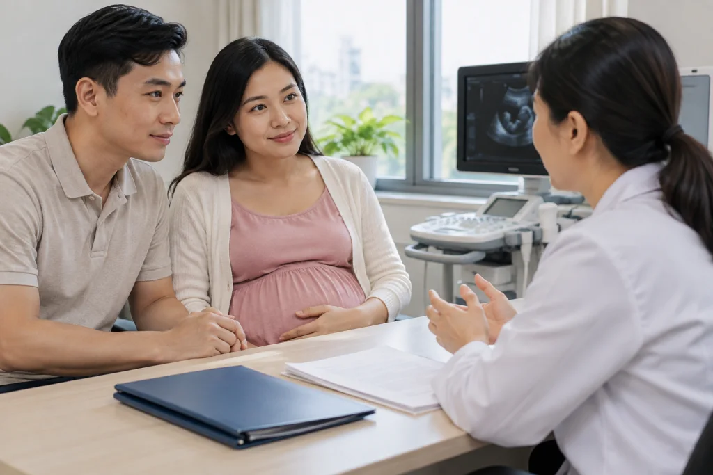 Tài liệu liên quan đến chuẩn đoán tiết lộ giới tính em bé có vi phạm pháp luật và bị xử phạt không?