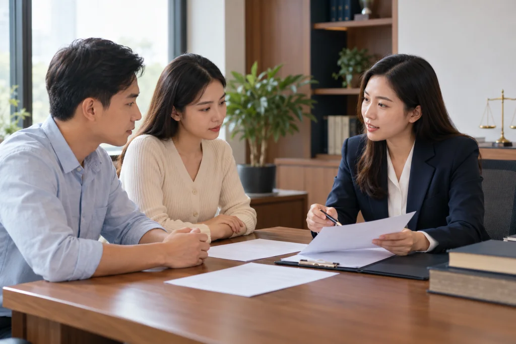 Minh họa việc chuẩn bị và tư vấn: Dịch vụ chuẩn bị hồ sơ ly hôn thuận tình