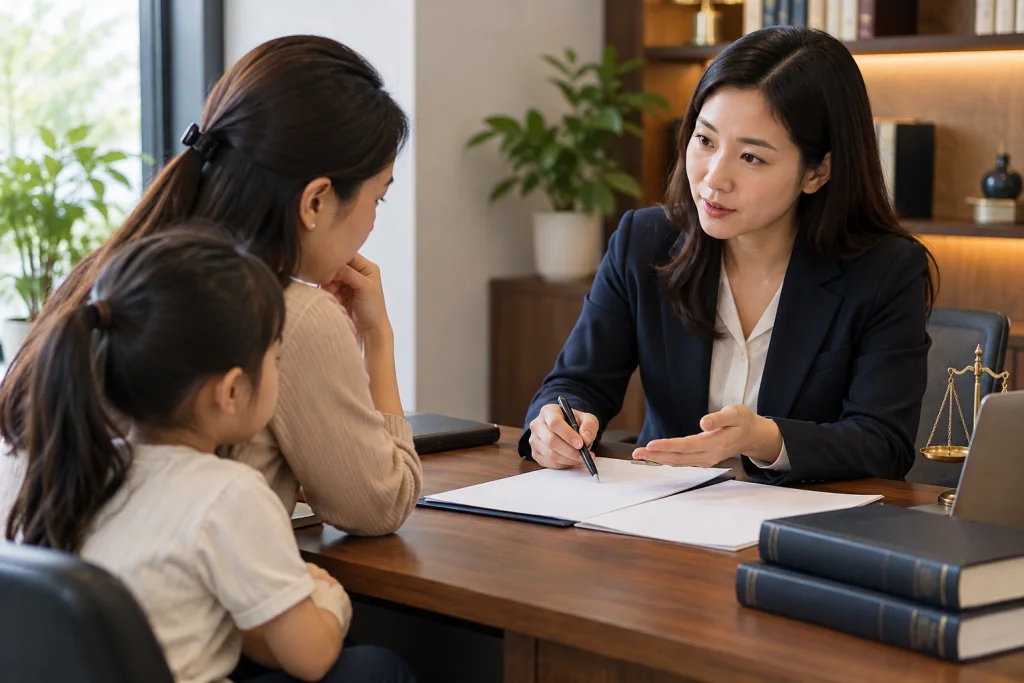 Minh họa việc chuẩn bị và tư vấn: Dịch vụ soạn thảo đơn ly hôn đơn phương