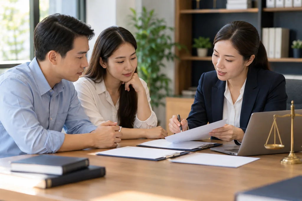 Minh họa việc chuẩn bị và tư vấn: Dịch vụ thuận tình ly hôn nhanh trong vòng 15 ngày
