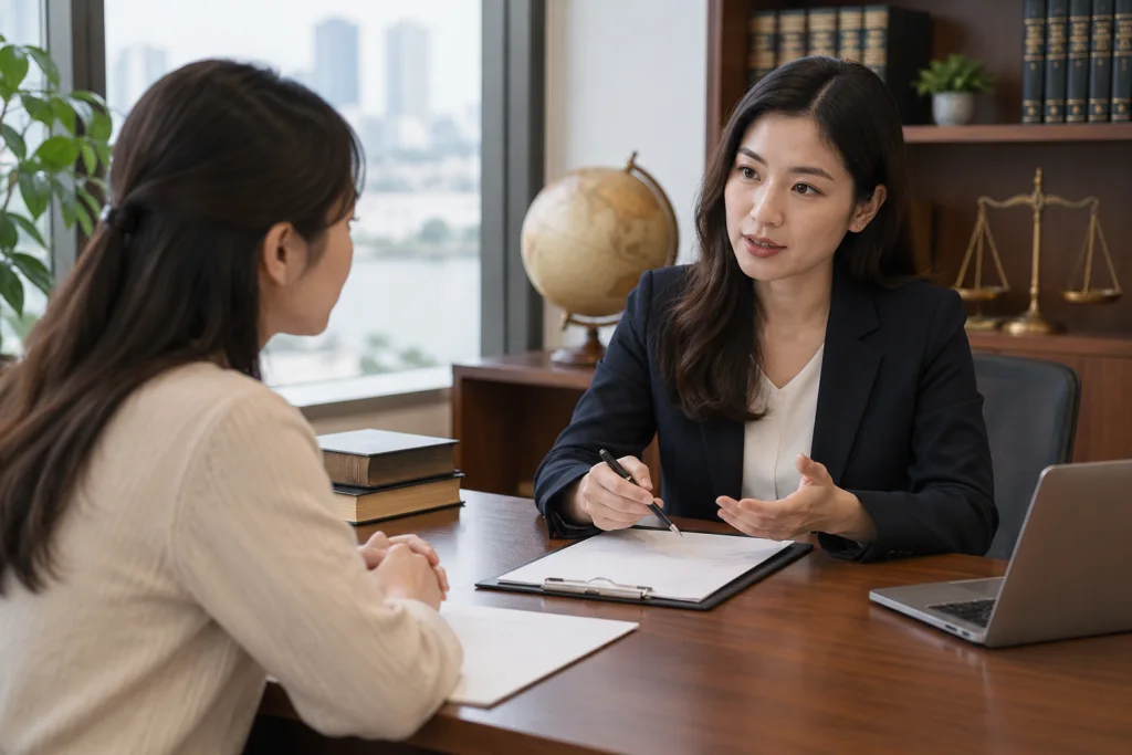 Minh họa việc chuẩn bị và tư vấn: Đơn phương ly hôn có yếu tố nước ngoài