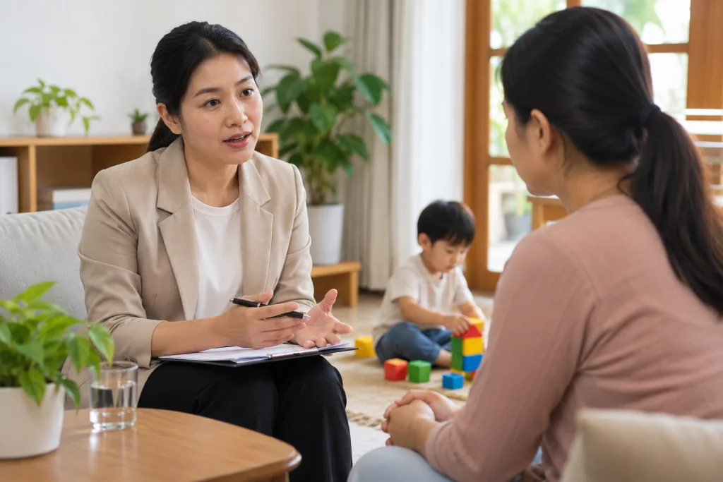 Trao đổi và chuẩn bị thông tin về khi nào thì cha mẹ bị hạn chế quyền đối với con chưa thành niên