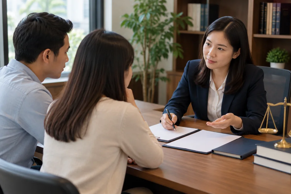 Minh họa việc chuẩn bị và tư vấn: Lưu ý khi thực hiện ly hôn