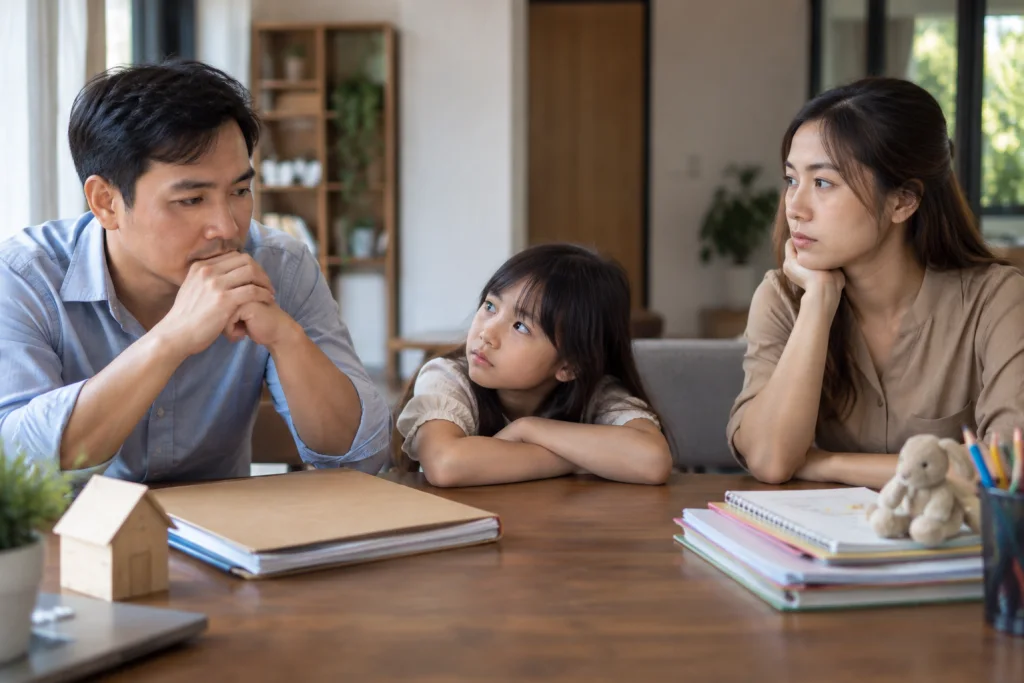 Tìm hiểu: Ly hôn có bắt buộc phải chia tài sản cho con?