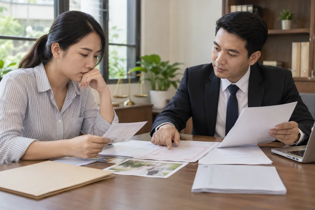 Trao đổi và chuẩn bị thông tin về ly hôn đơn phương khi không có đầy đủ giấy tờ