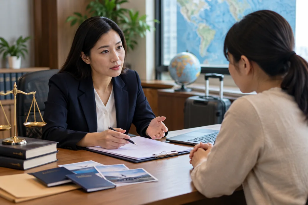 Minh họa việc chuẩn bị và tư vấn: Ly hôn đơn phương với người mất liên lạc ở nước ngoài