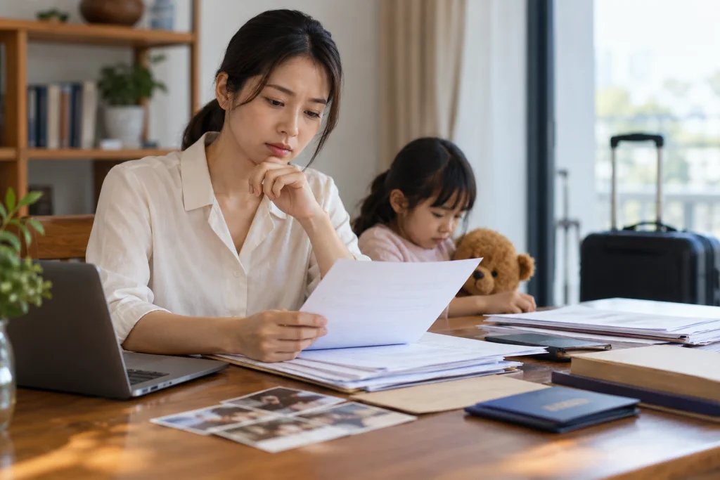 Minh họa tình huống liên quan: Ly hôn đơn phương với người mất liên lạc ở nước ngoài