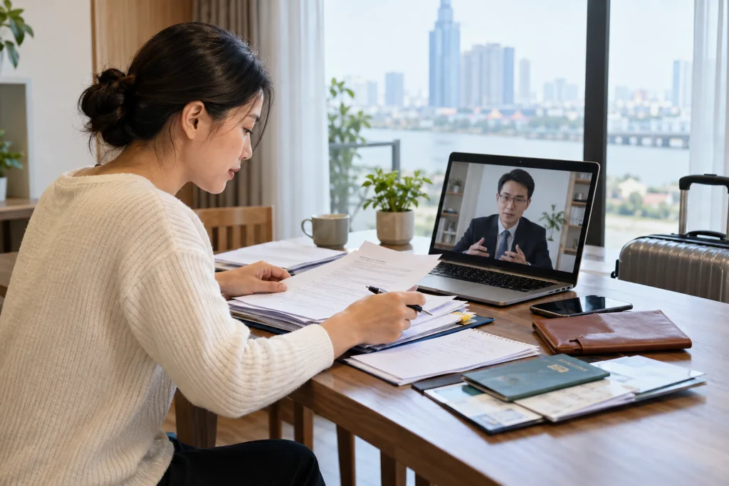 Trao đổi và chuẩn bị thông tin về ly hôn khi đang ở nước ngoài: thủ tục pháp lý và quy định tại việt nam