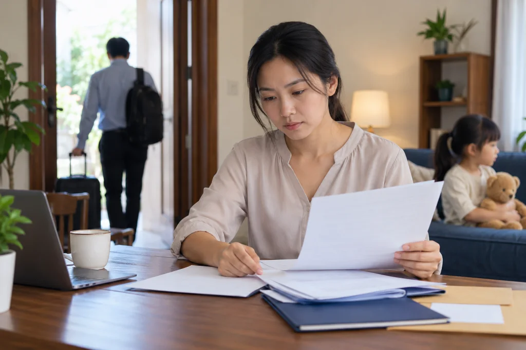 Minh họa tình huống liên quan: Ly hôn thuận tình khi vắng mặt vợ hoặc chồng
