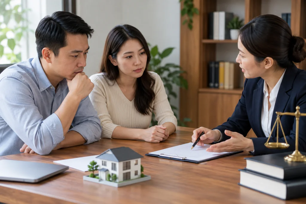 Minh họa việc chuẩn bị và tư vấn: Nguyên tắc giải quyết tài sản của vợ chồng khi ly hôn