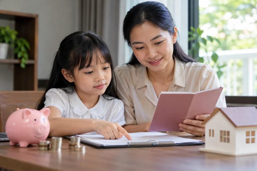 Tài liệu liên quan đến quy định về tài sản riêng của con chưa thành niên