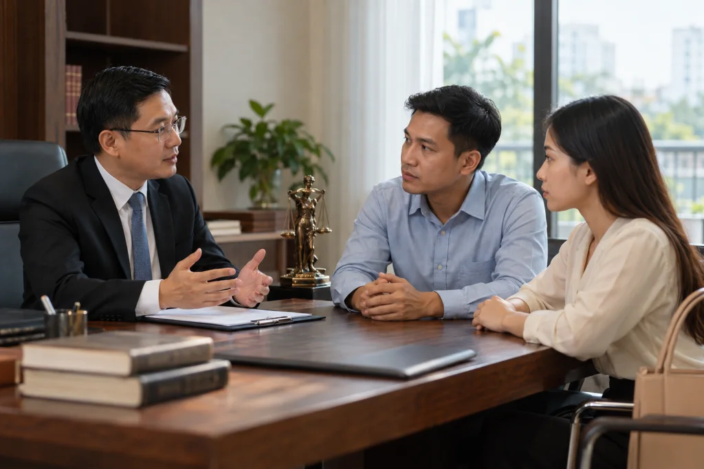 Trao đổi và chuẩn bị thông tin về sự khác biệt giữa ly hôn đơn phương và ly hôn đồng thuận