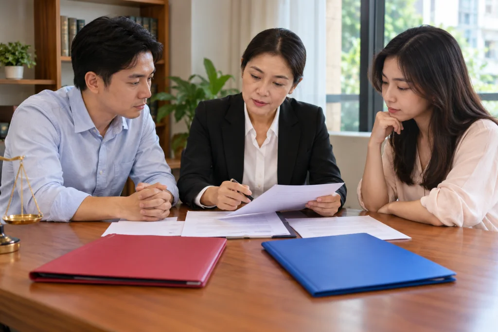 Tài liệu liên quan đến sự khác biệt giữa ly hôn đơn phương và ly hôn đồng thuận