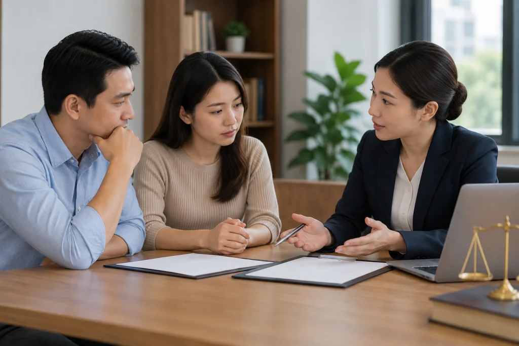 Minh họa việc chuẩn bị và tư vấn: Thay đổi thỏa thuận khi thuận tình ly hôn thì giải quyết như thế nào