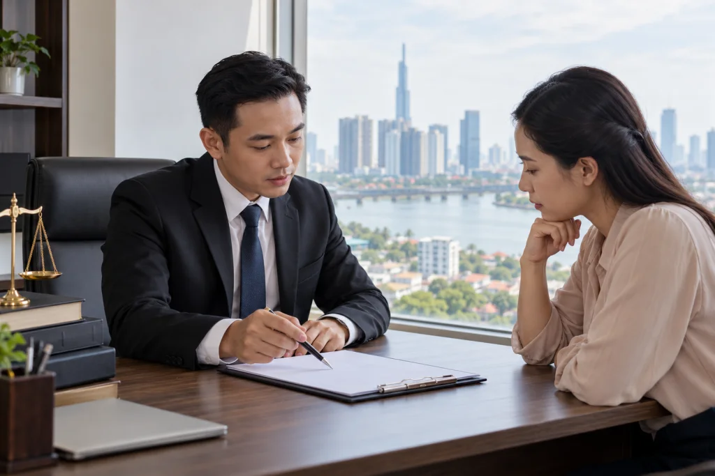 Trao đổi và chuẩn bị thông tin về thủ tục ly hôn đơn phương tại thành phố hồ chí minh theo luật hôn nhân và gia đình việt nam