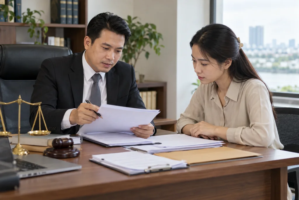Trao đổi và chuẩn bị thông tin về thủ tục ly hôn với người mất tích