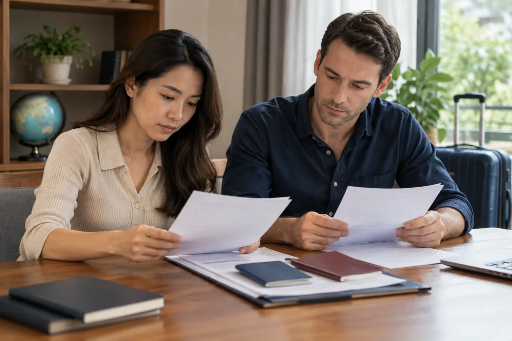 Minh họa tình huống liên quan: Thuận tình ly hôn có yếu tố nước ngoài