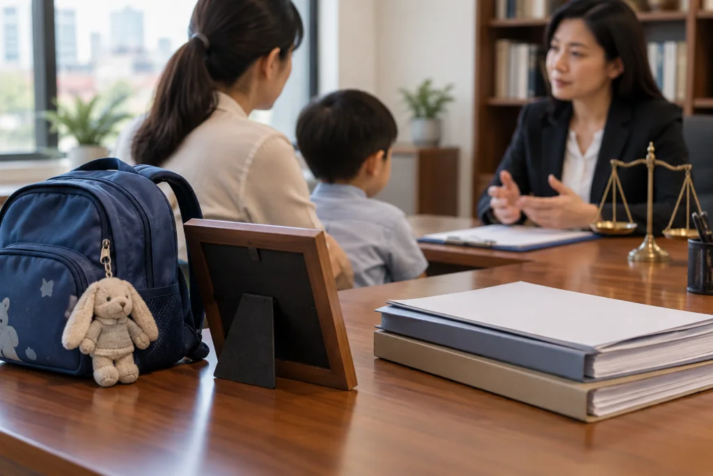 Tranh chấp quyền nuôi con khi ly hôn có yếu tố nước ngoài - tư vấn và hồ sơ liên quan