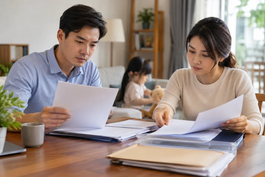 Minh họa tình huống liên quan: Tư vấn chuẩn bị hồ sơ ly hôn