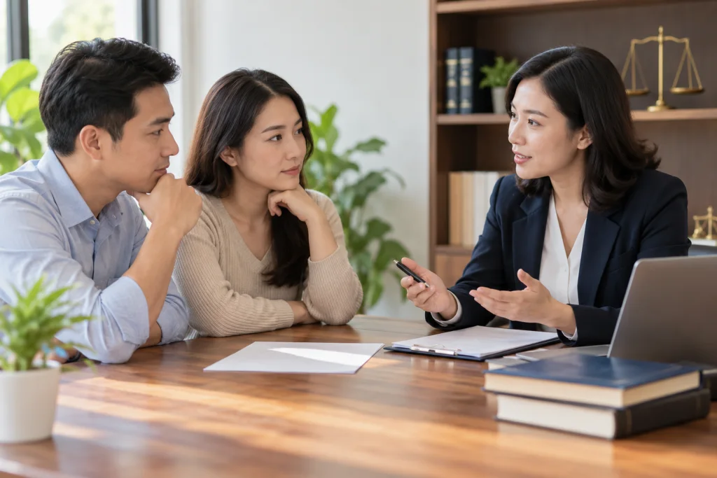Minh họa việc chuẩn bị và tư vấn: Tư vấn kỹ năng chia tài sản trong thời kỳ hôn nhân