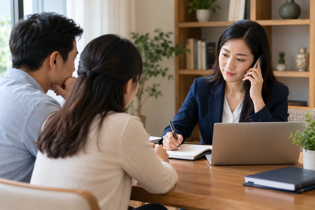 Minh họa việc chuẩn bị và tư vấn: Tư vấn ly hôn nhanh qua điện thoại
