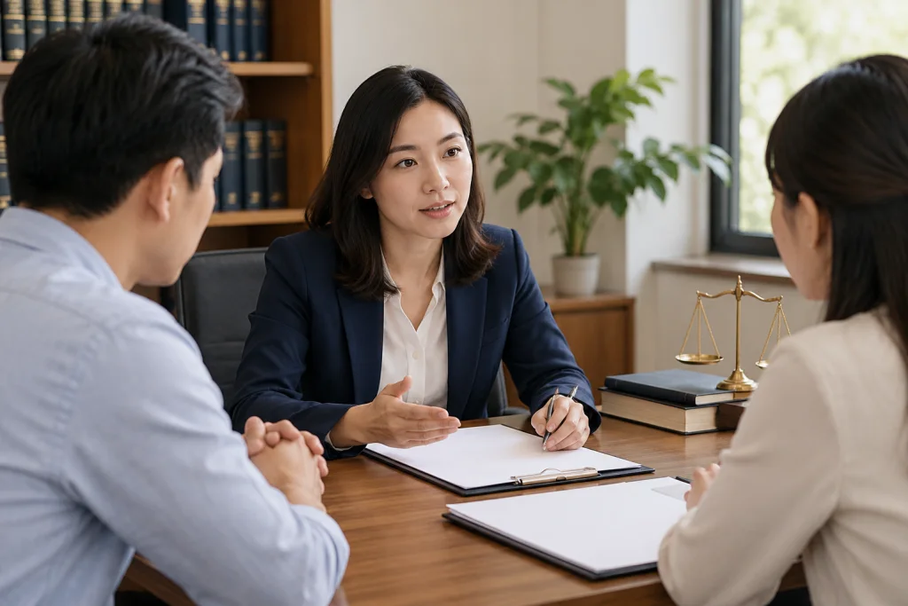 Minh họa việc chuẩn bị và tư vấn: Tư vấn thủ tục ly hôn