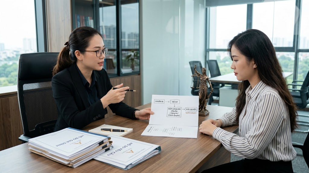 Luật sư hướng dẫn hồ sơ yêu cầu Tòa án giải quyết con chung